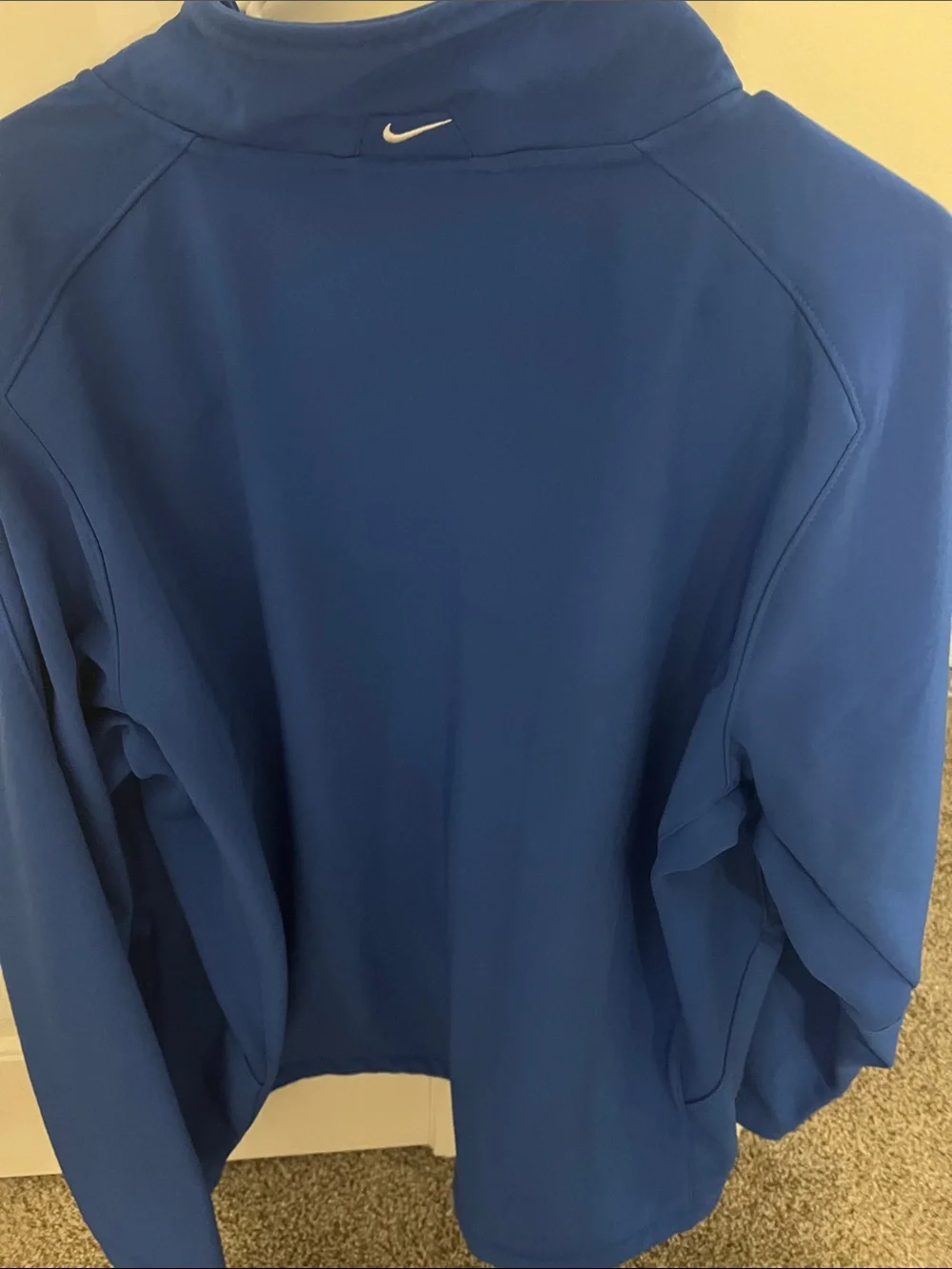 Nike Royal Blue Jacket with White Swoosh